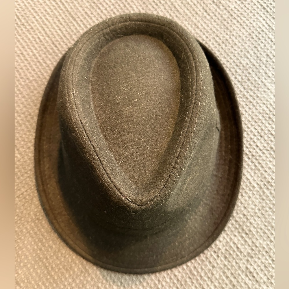 Black Bowler Hat Size Large NWOT